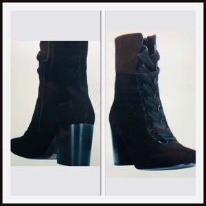 NWT! Anthropologie Bibi Lou  ankle boots size 10